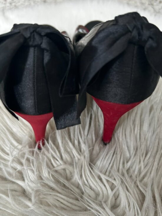 Iron Fist Wolfbeater Platform Heels Peeptoe Shoes 8 - Picture 7 of 10